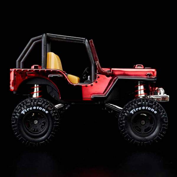 Hot Wheels RLC 2021 1944 Jeep Willys MB Red 1:64