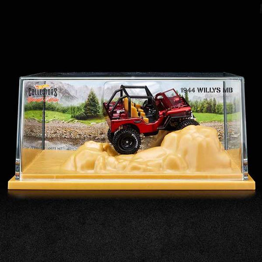 Hot Wheels RLC 2021 1944 Jeep Willys MB Red 1:64