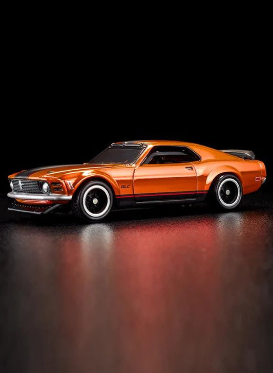 Hot Wheels RLC 2021 70 Mustang Boss 302 Orange Metallic 1:64