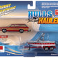 Johnny Lightning Hulls & Haulers 1973 Chevy Caprice with Boat & Trailer Medium Red 1:64