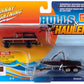 Johnny Lightning Hulls & Haulers 1979 International Scout II with Boat & Trailer Tahitian Red 1:64