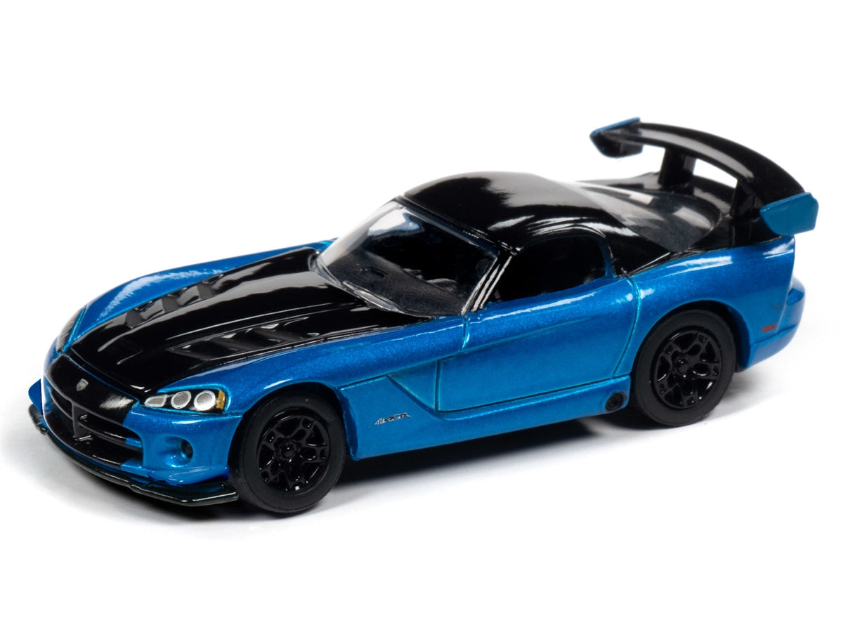 Johnny Lightning 2008 Dodge Viper SRT 10 ACR Viper Bright Blue 1:64