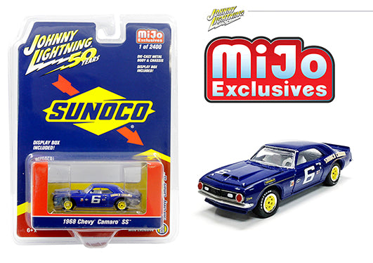 Johnny Lightning Mijo Exclusive Sunoco Racing 1968 Chevy Camaro SS 1:64