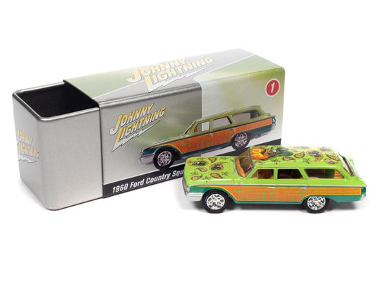 Johnny Lightning Rat Fink 1960 Ford Country Squire Light Green 1:64