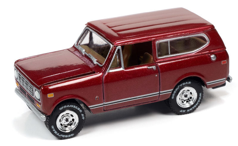 Johnny Lightning 1979 International Scout Deep Red Metallic 1:64