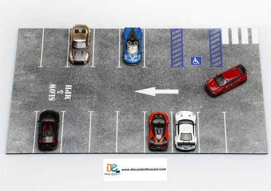 Mini GT Parking Lot Pad Diorama Type A 1:64