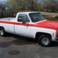Auto World Muscle Trucks 1976 Chevy Scottsdale C10 Fleetside White 1:64
