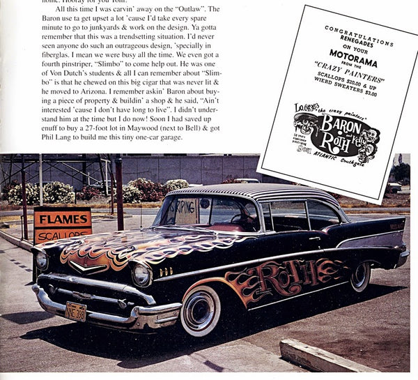 Johnny Lightning Collectors Club Ed Big Daddy Roth 1957 Chevy Bel Air ...