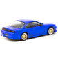 Tarmac Tarmac Works Vertex Nissan Silvia S14 Blue 1:64