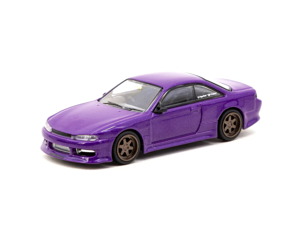 Tarmac Works Vertex Nissan Silvia S14 Purple 1:64