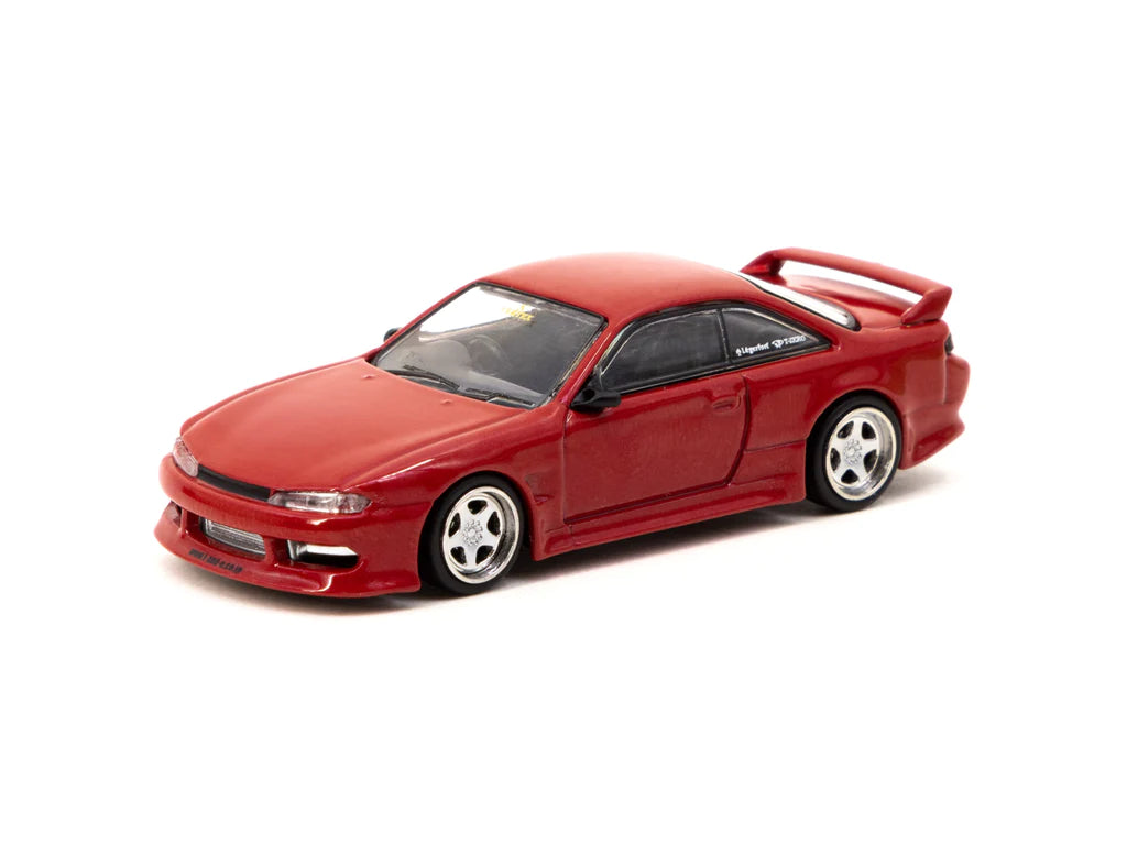 Tarmac Works Vertex Nissan Silvia S14 Red 1:64