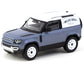 Tarmac Works Land Rover Defender 90 Wilks Bros Blue 1:64