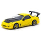 Tarmac Works Vertex Mazda RX7 FD3S Yellow 1:64