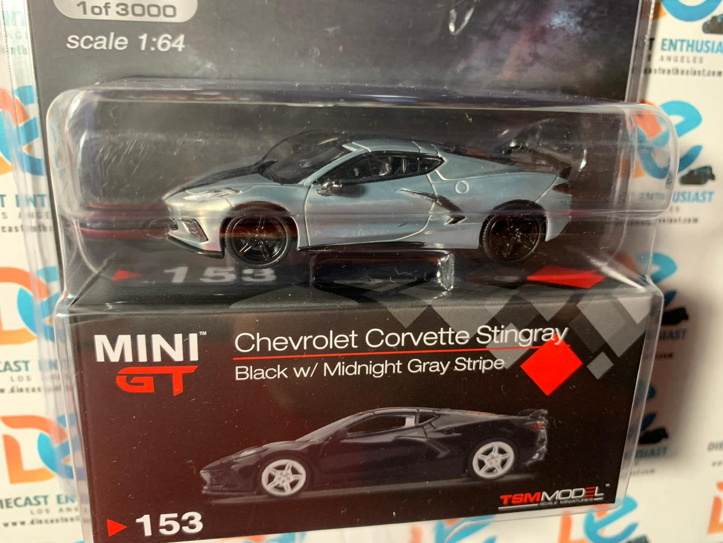 CHASE RAW Mini GT Mijo Exclusive Chevrolet Corvette C8 Stingray 1:64