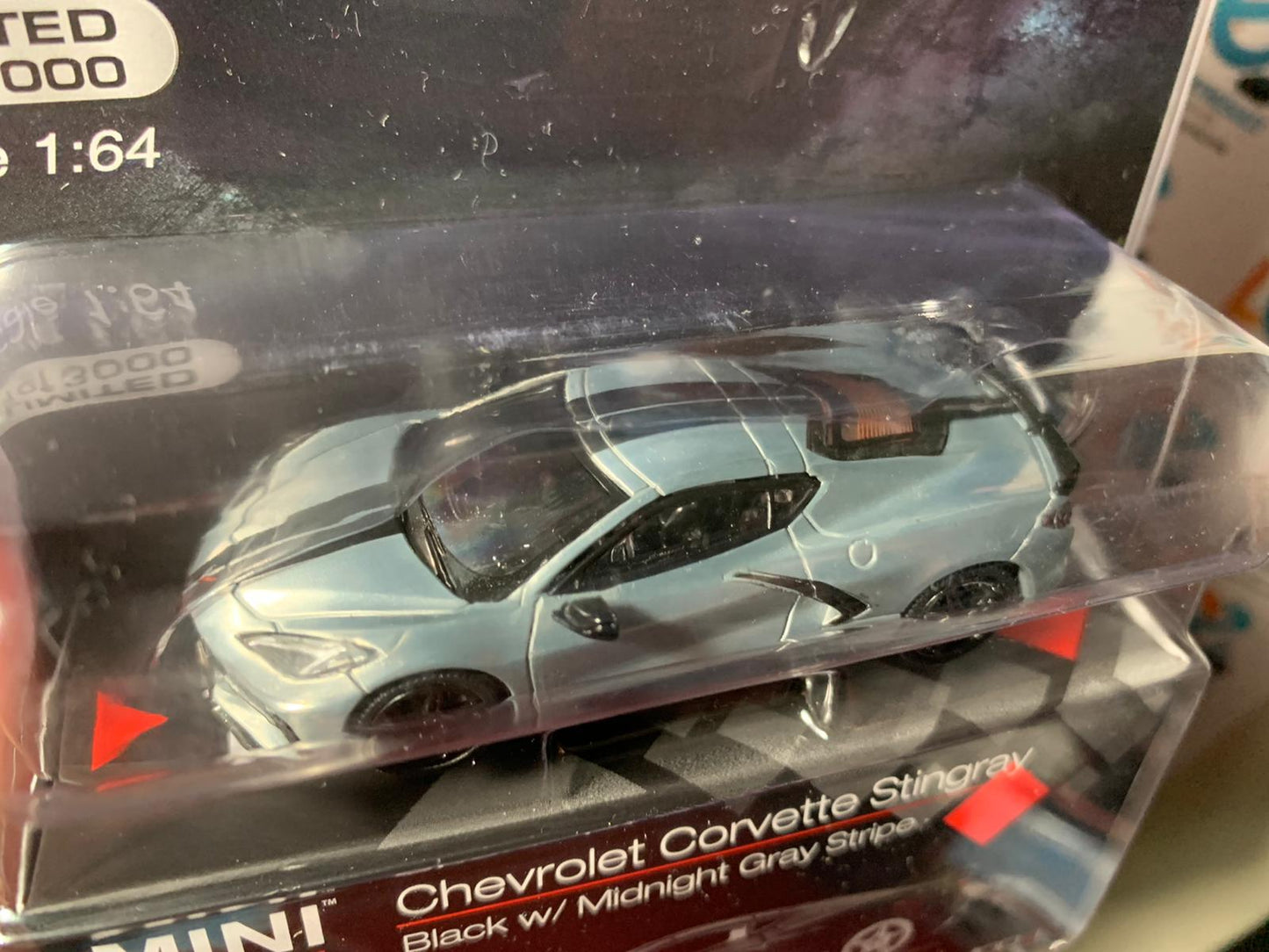 CHASE RAW Mini GT Mijo Exclusive Chevrolet Corvette C8 Stingray 1:64