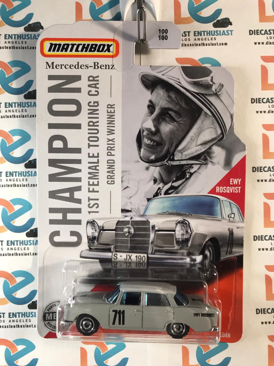 Matchbox Champion 62 Mercedes Benz 220 SE 1:64