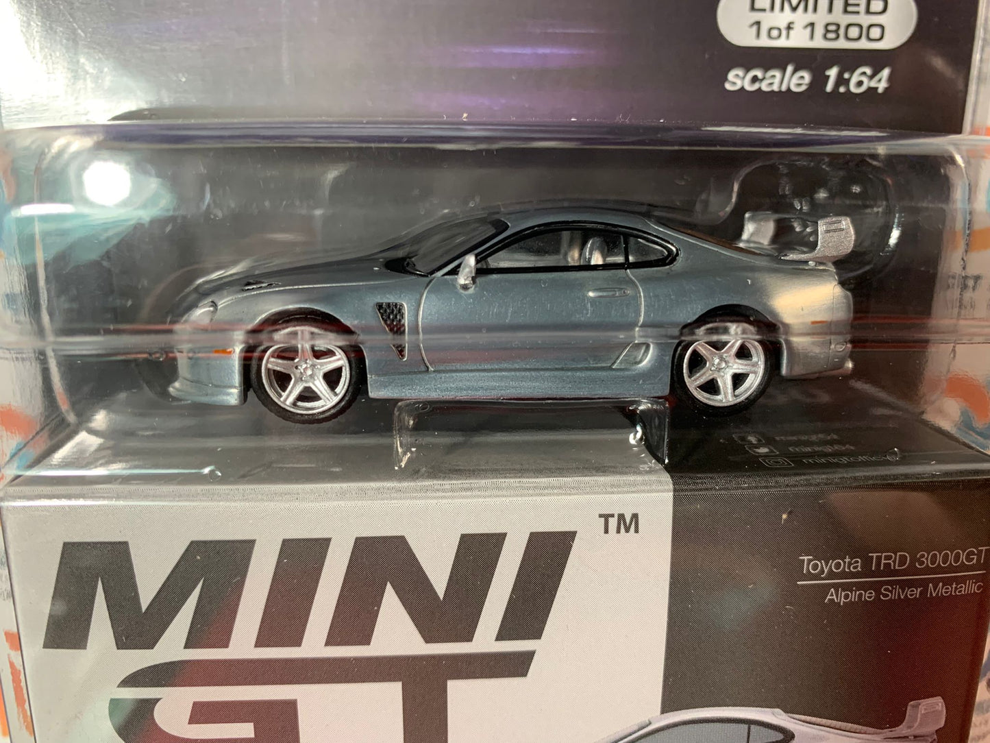 CHASE Mini GT Mijo Exclusive 200 Toyota TRD 3000GT 1:64