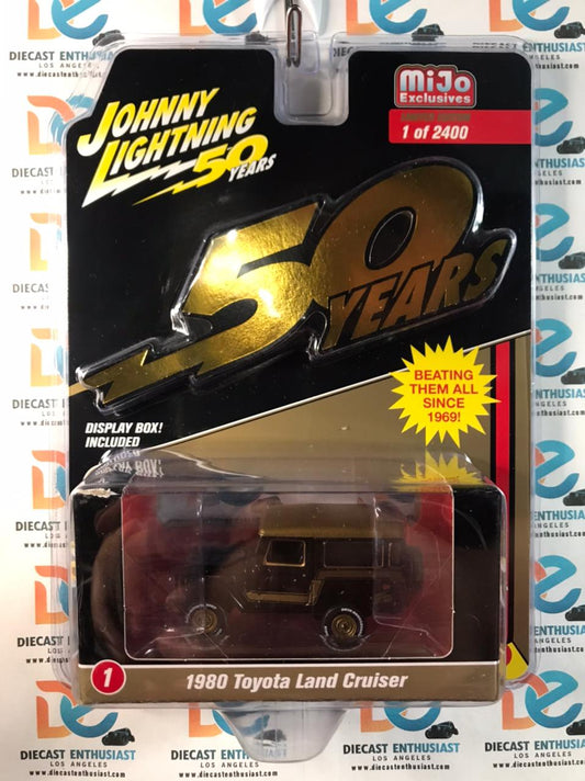 Johnny Lightning Mijo Exclusive 50 Years 1980 Toyota Land Cruiser 1:64