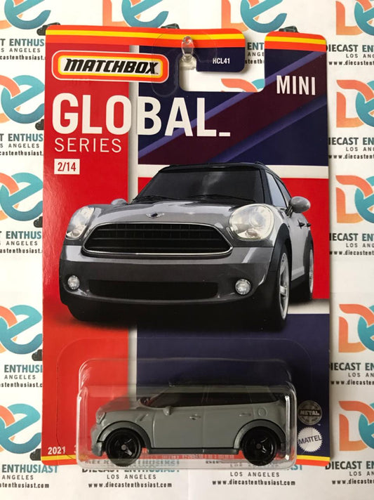 Matchbox Global Series 2021 Mini Countryman Grey 1:64