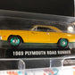 CHASE GREEN MACHINES Greenlight Pawn Stars 1969 Plymouth Road Runner Yellow 1:64