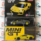 CHASE Mini GT Mijo Exclusive 195 2020 Chevrolet Corvette C8 Stingray Yellow 1:64