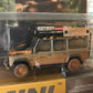 CHASE Mini GT Mijo Exclusive 221 Land Rover Defender 110 Camel Trophy Dirty Version 1:64