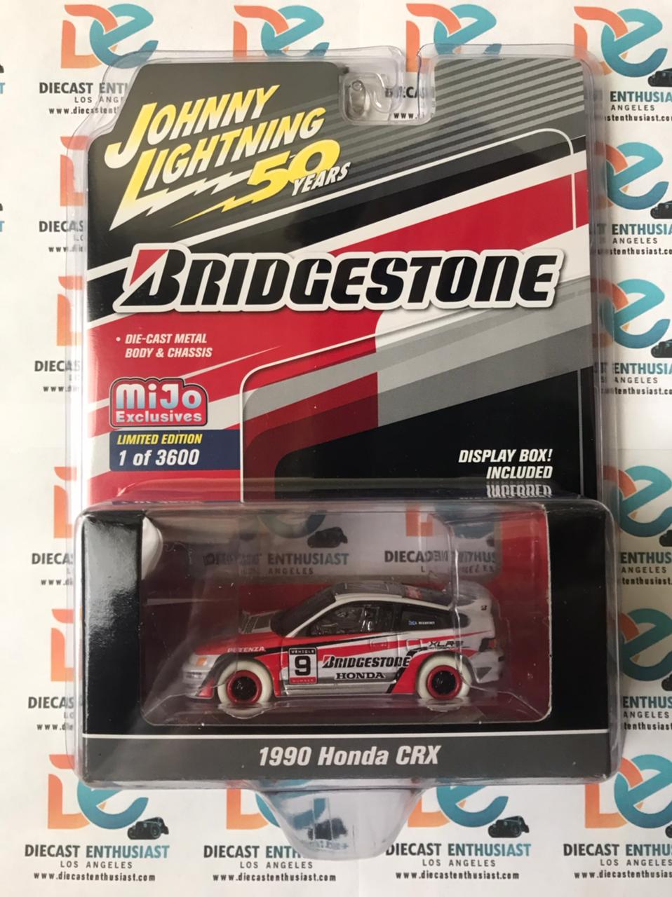 CHASE Johnny Lightning Mijo Exclusives Bridgestone 1990 Honda CRX 1:64