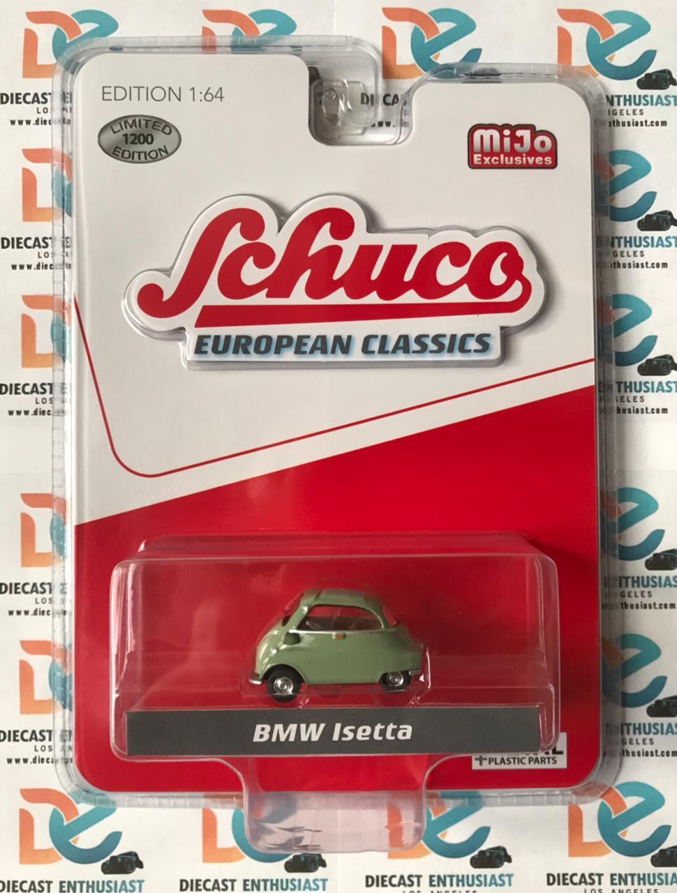 Schuco Mijo Exclusives BMW Isetta Green 1:64