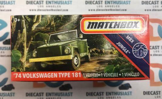 Matchbox Power Grabs 74 Volkswagen Type 181 Green 1:64