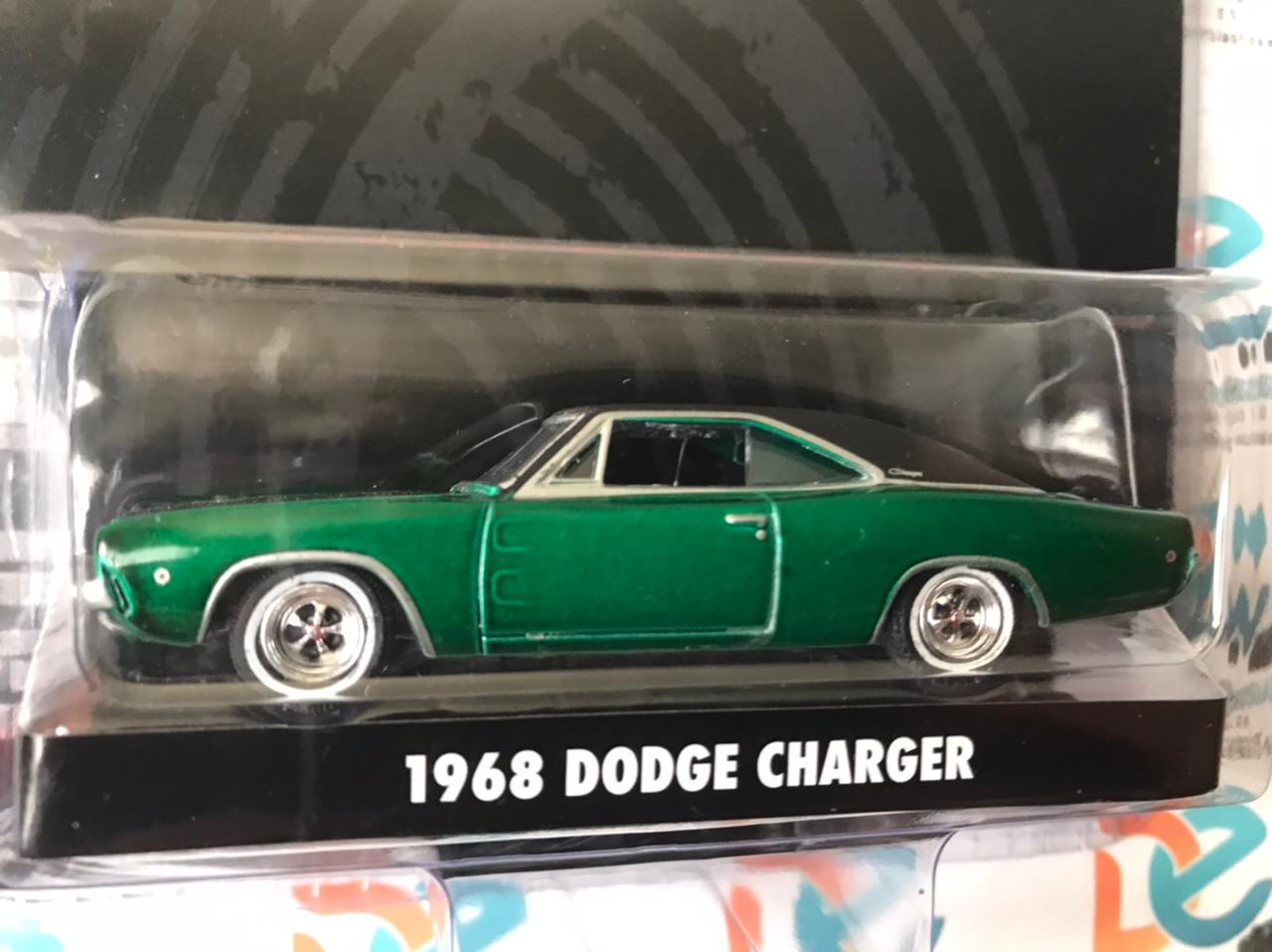 CHASE GREEN MACHINES Greenlight Bullit 1968 Dodge Charger 1:64