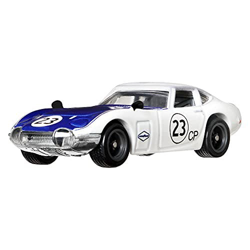NEW LOOSE BAD CARD & BUBBLE Hot Wheels Toyota 2000 GT White 1:64