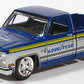 Auto World CTC Exclusives 1983 Chevy Silverado Goodyear Blue Silver 1:64