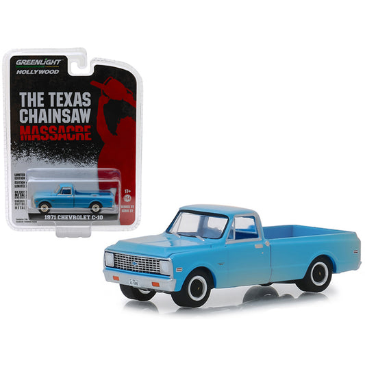 Greenlight Texas Chainsaw Massacre 1971 Chevrolet C10 Dirty 1:64