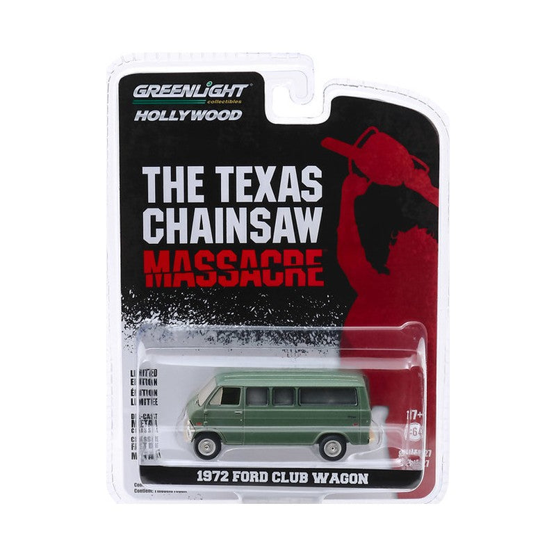 Greenlight The Texas Chainsaw Massacre 1972 Ford Club Wagon 1:64