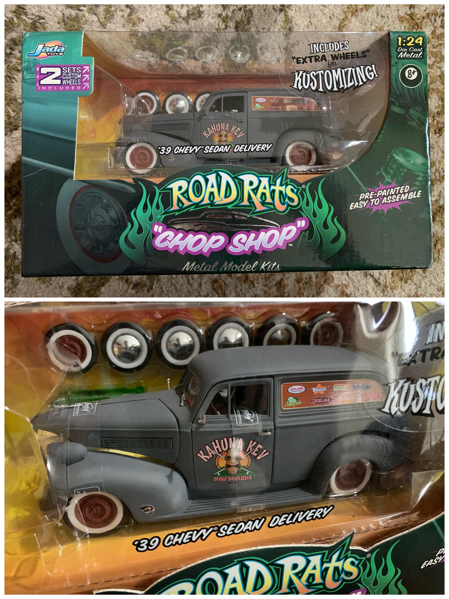 Jada Toys Road Rats 39 Chevy Sedan Delivery 1:24