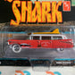 CHASE WHITE LIGHTNING Johnny Lightning Surf Shark 1959 Cadillac Ambulance Malibu Beach Rescue Orange 1:64