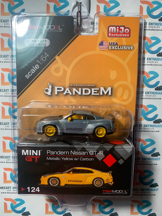 CHASE Mini GT 124 Pandem Nissan GTR R35 1:64