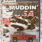 Auto World Exclusives Muddin' USA 1983 Chevy Silverado K10 Fleetside Red Orange 1:64