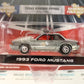 CHASE RAW Greenlight Exclusives Midnight Drags Texas Highway Patrol 1993 Ford Mustang Black 1:64