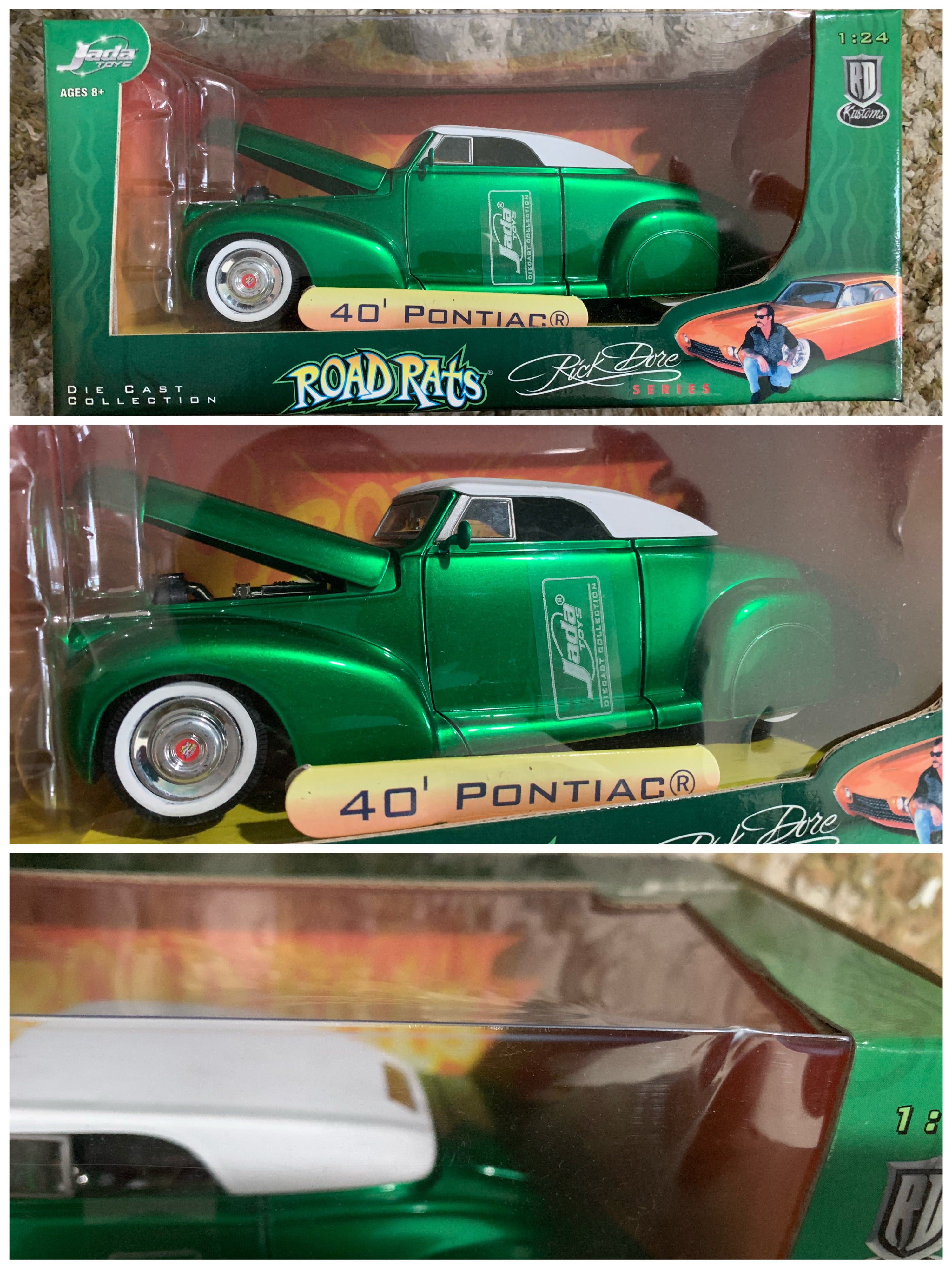 Jada Toys Road Rats Rick Dore 40 Pontiac 1:24