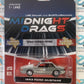 CHASE RAW Greenlight Exclusives Midnight Drags Texas Highway Patrol 1993 Ford Mustang Black 1:64