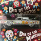 CHASE WHITE LIGHTNING Johnny Lightning Mijo Exclusives Dia De Los Muertos 1966 Cadillac Hearse 1:64