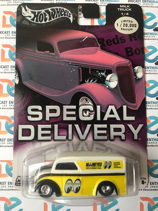 Hot Wheels Special Delivery Dairy Delivery Mooneyes 1:64
