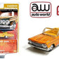 Auto World Custom Lowriders 1962 Chevrolet Impala Convertible Yellow 1:64