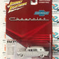 CHASE WHITE LIGHTNING Johnny Lightning 1957 Chevy Ambulance Hearse Red 1:64