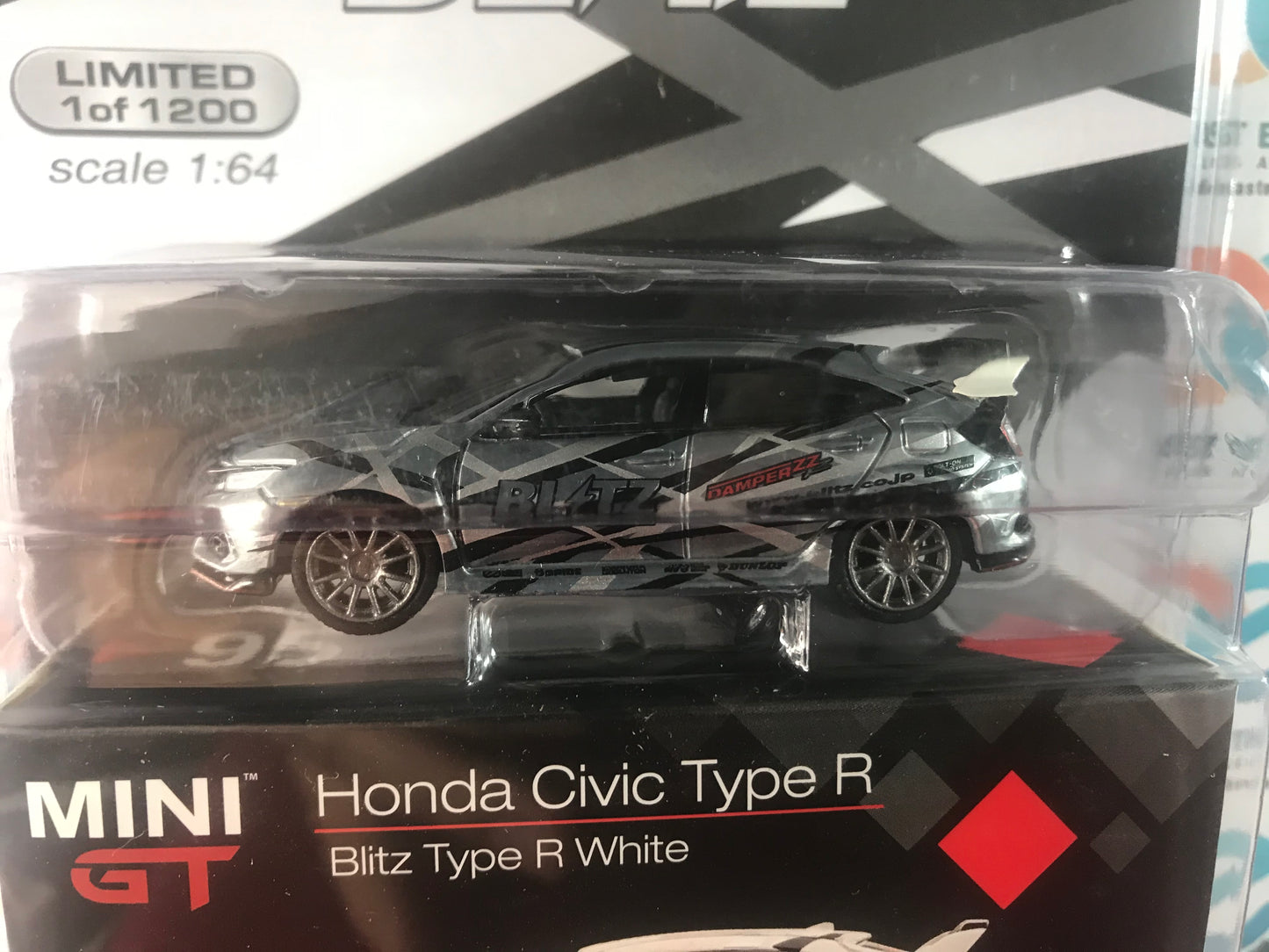 CHASE Mini GT Mijo Exclusives 95 Blitz Honda Civic Type R