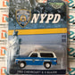 Greenlight NYPD 1985 Chevrolet K5 Blazer Police Car 1:64