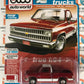 CHASE ULTRA RED Auto World 1981 Chevy Silverado 10 Fleetside 1:64