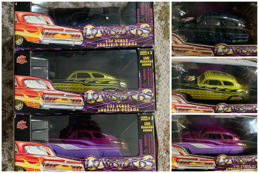PRE OWNED Racing Champions Lowriders Set Of 3 1:24