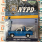 Greenlight NYPD 1987 GMC Sierra K2500 Tow Hook Police Car 1:64